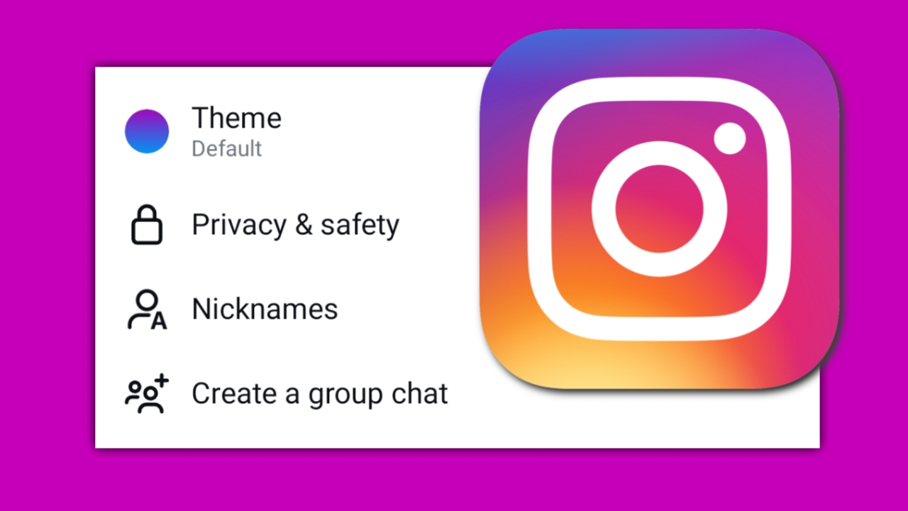 Instagram Chat Nicknames feature