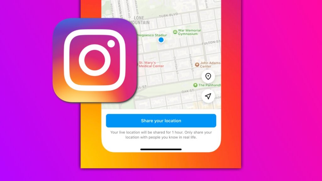 Instagram released a new feature that helps users share their location with their friends