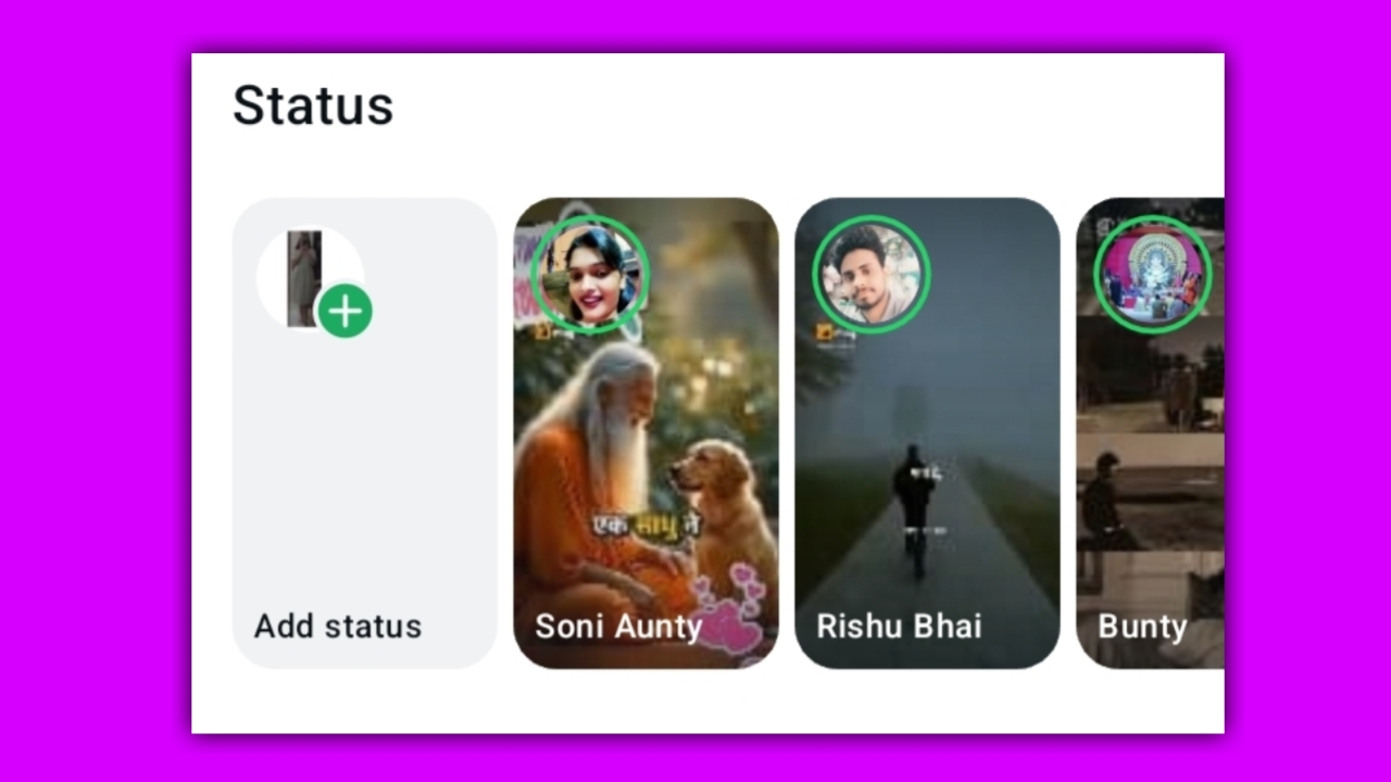 WhatsApp Releases New Status UI Design